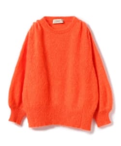 ＜WOMEN＞ MAISON FLANEUR / モヘヤバルーンスリー ブニット◎
