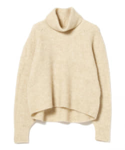SAYAKA DAVIS / モヘヤ リブ タートルネック ニット