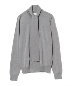 ＜WOMEN＞Maison Margiela / ウール スカーフ プルオーバーニット