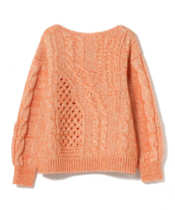 ▲Mame Kurogouchi / マルチケーブル プルオーバー