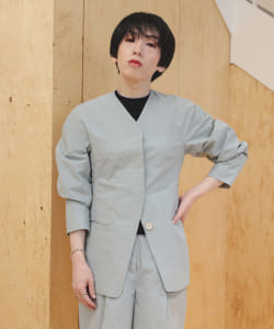 MKDT STUDIO / ラウンド ショルダー ジャケット