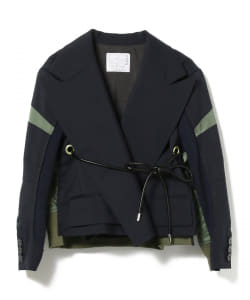 ＜WOMEN＞sacai / ハイブリッド ジャケット