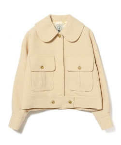 leur logette / ラウンドカラー ジャケット