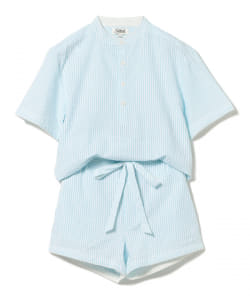 P. Le Moult / シアサッカー ショートオールインワン