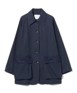 Mame Kurogouchi / コード刺繍 ポケット ブルゾン