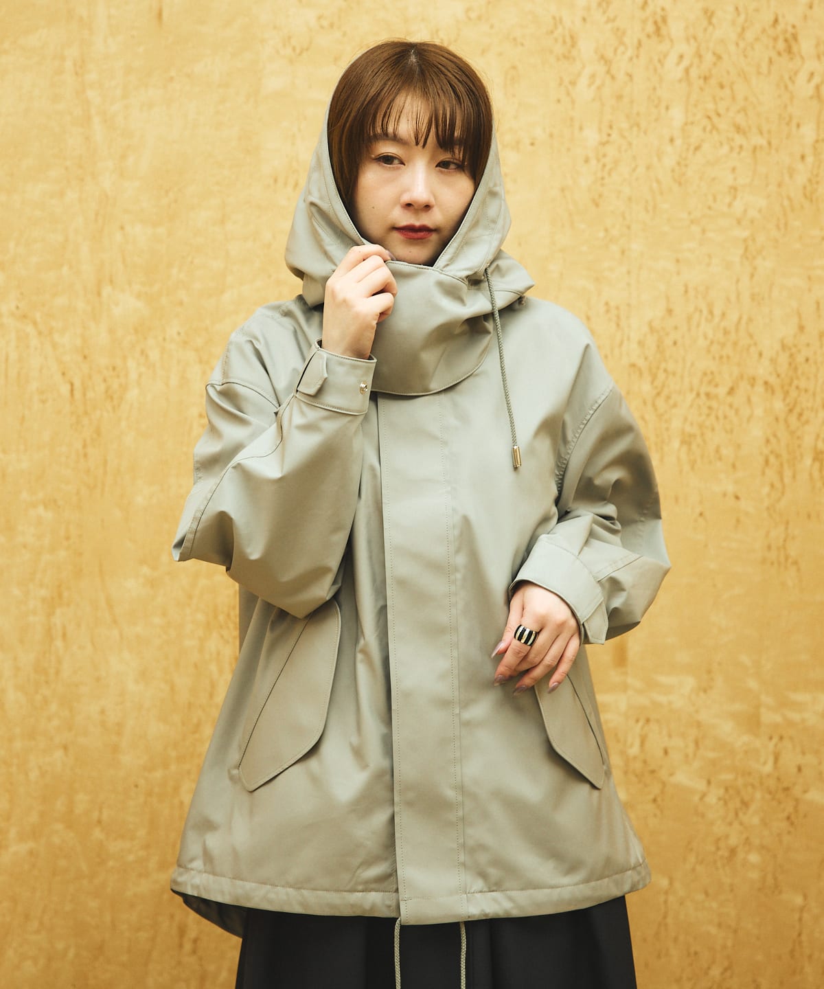 ジャケット・アウター THE RERACS SHORT MODS COAT Lightblue 38 THE RERACS SHORT MODS DOWN COAT – COLDBECK ONLINE