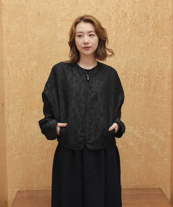 Mame Kurogouchi / ジャカード ショート ブルゾン H157 Size :０