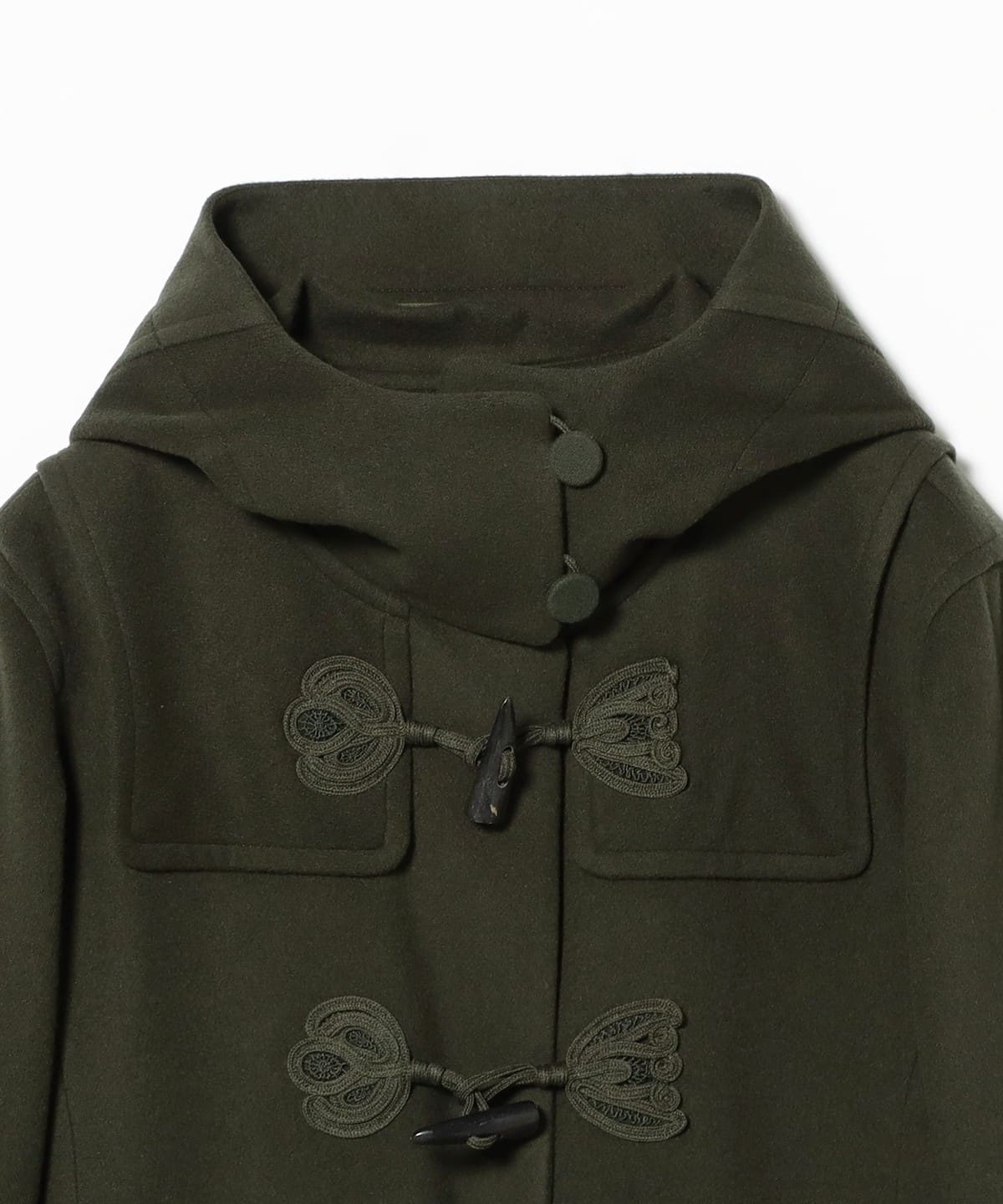 み様undecoratedビームスダッフルコートウール日本製アンデコレイテッド BEAMS SELECTION for WOMEN（ビームス セレクション for ウィメン