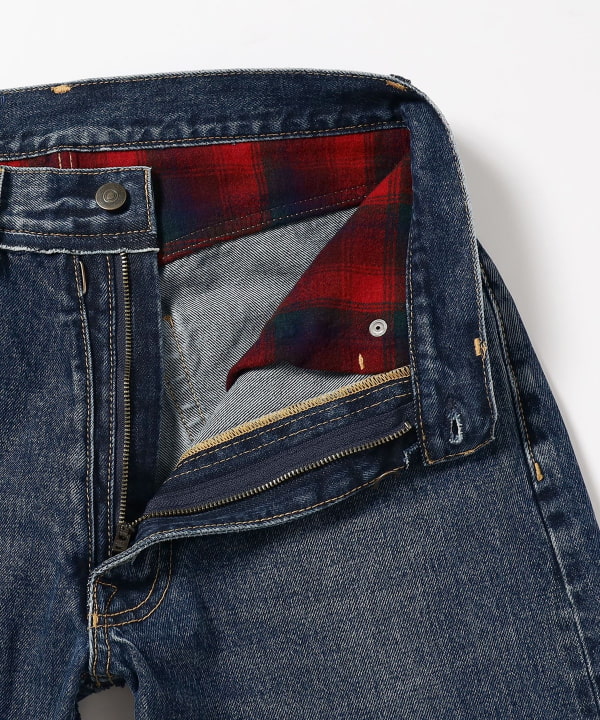 〈WOMEN〉Maison Margiela × PENDLETON / ヨーク デニムパンツ
