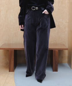 seya. / ベロア トラウザーズ