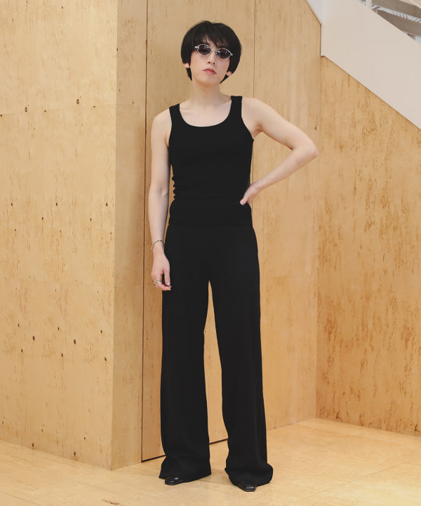 COMOLI / 直筒針織褲