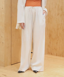 COMOLI / シルク ワイド パンツ