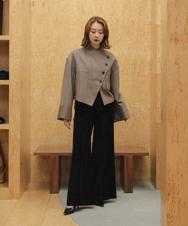 AKIRANAKA / Otylie フレア パンツ BEAMS STAFF : H157 Size :1