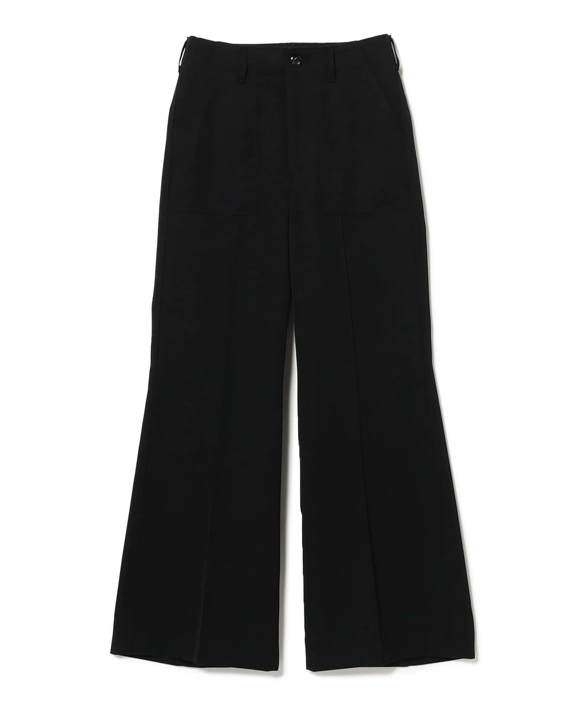 THE RERACS ザ・リラクス / ウール ベイカーパンツ パンツ WOMEN BLACK 36 THE RERACS ザ・リラクス / ウール ベイカーパンツ パンツ WOMEN BLACK 36