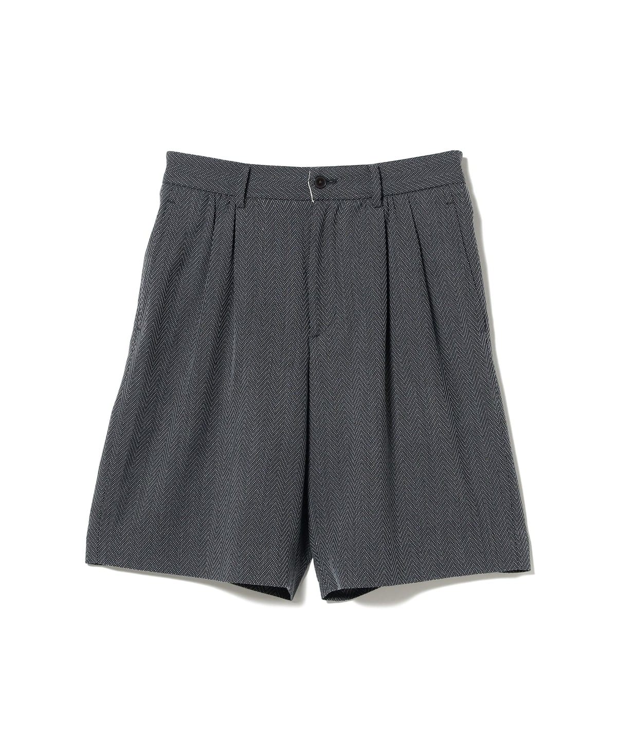 seya. セヤ / ヘリンボーン ショーツ パンツ WOMEN RIVER STONE 1 seya. セヤ / ヘリンボーン ショーツ パンツ WOMEN RIVER STONE 1