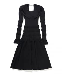 FETICO / ボーダー ニットドレス