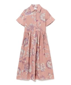 ERDEM / フラワープリント シャツワンピース