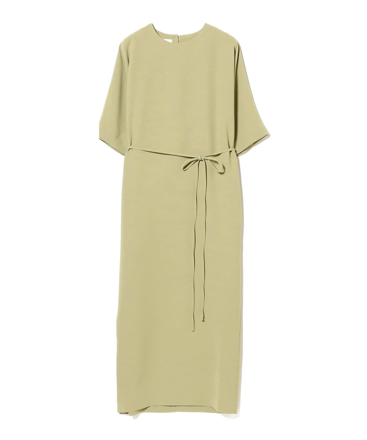 Mark Kenly Domino Tan / ベルテッド ハーフスリーブ ドレス ワンピース WOMEN MATCHA 34 Mark Kenly Domino Tan / ベルテッド ハーフスリーブ ドレス ワンピース WOMEN MATCHA 34