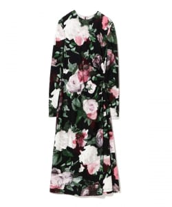 ERDEM / ローズプリント ドレス