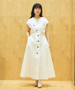 AKIRANAKA / 拼接连衣裙