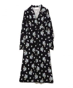 Mame Kurogouchi / フラワー モチーフ プリント ドレス