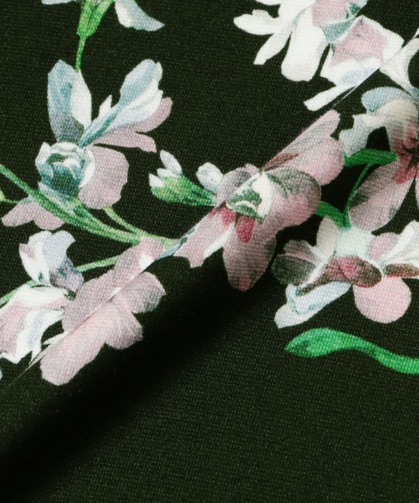 ERDEM / フローラル ポンチ ロングスリーブ ドレス