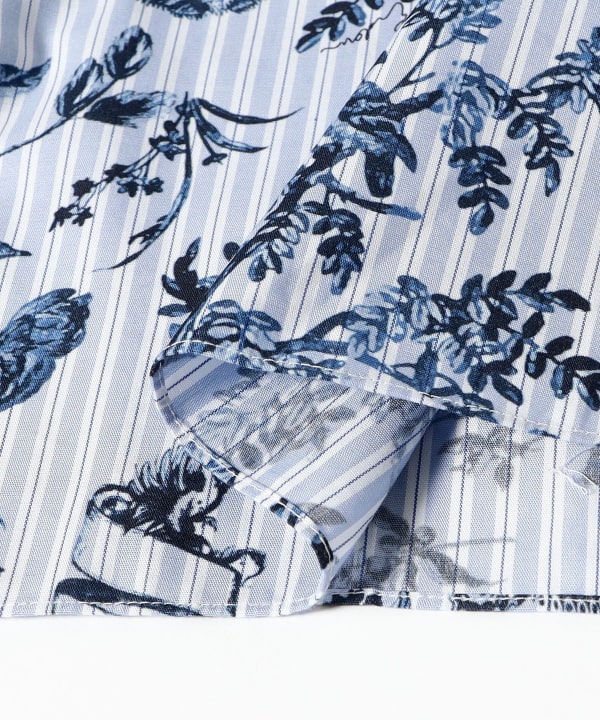 ERDEM / フラワー ストライプ サンドレス
