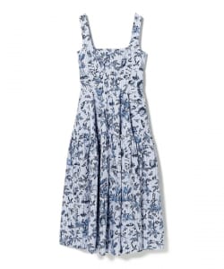ERDEM / フラワー ストライプ サンドレス