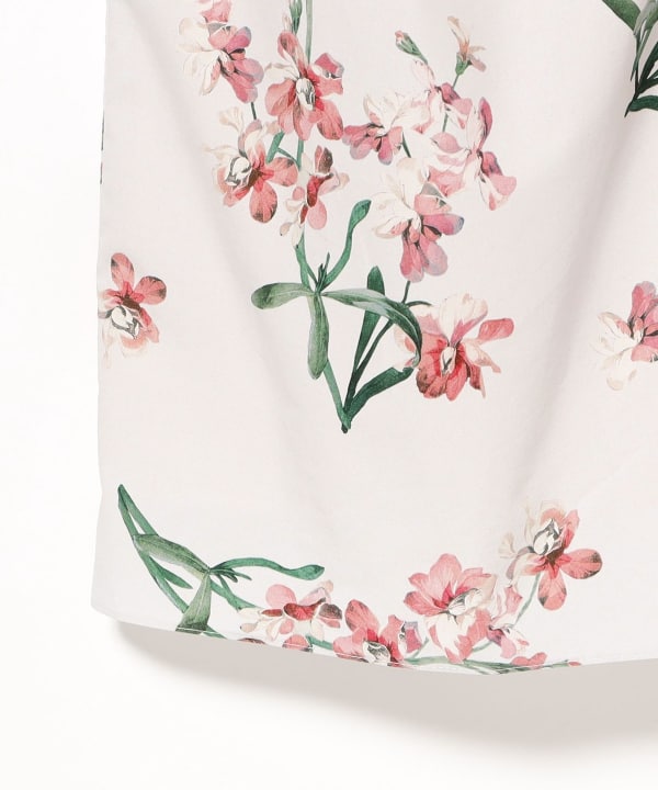 ERDEM / フローラル ドレープ ドレス