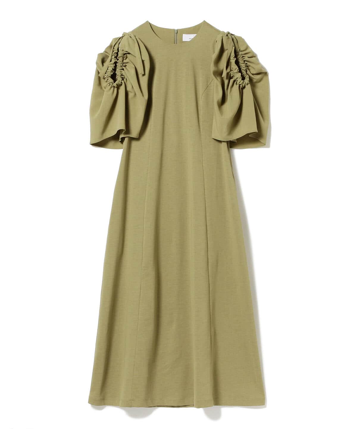 人気の春夏 Akiranaka ワンピース ギャザースリーブ ワンピース Www Azns Org