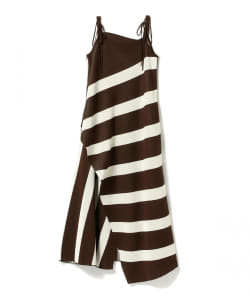 AKIRANAKA / ストライプ ニットワンピース