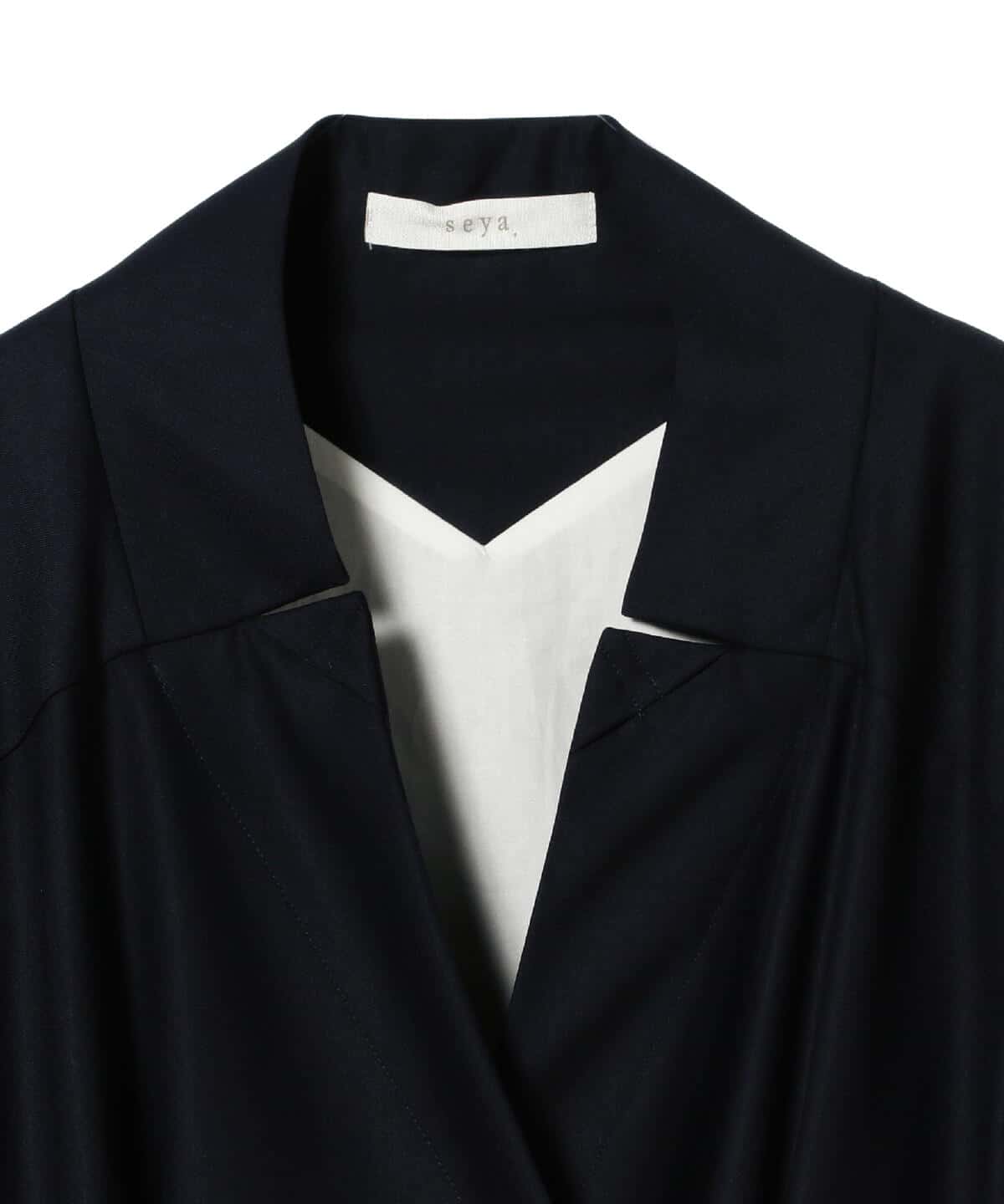 大きな取引 Seya ワンピース テーラード ワンピース Monteirodesign Com Br