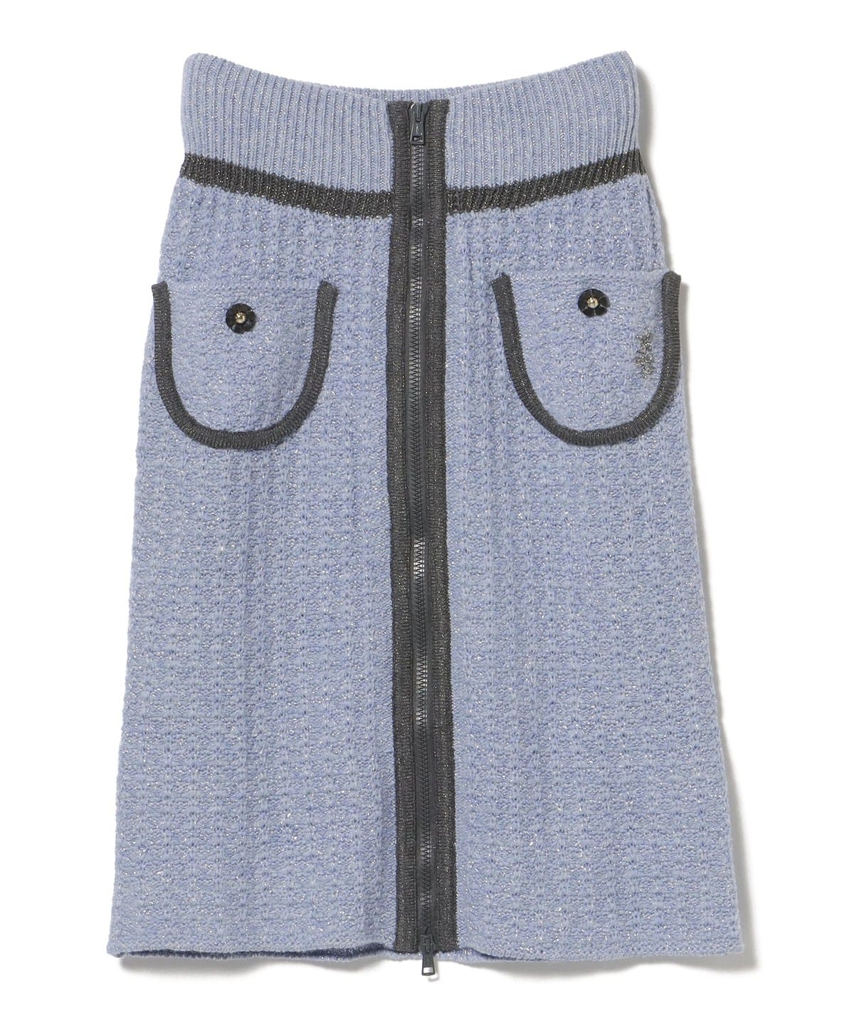 【6/25再値下げ】CORMIO コルミオ / ダブルポケット ニットスカート スカート WOMEN BLUE PERVINCA 40 【6/25再値下げ】CORMIO コルミオ / ダブルポケット ニットスカート スカート WOMEN BLUE PERVINCA 40