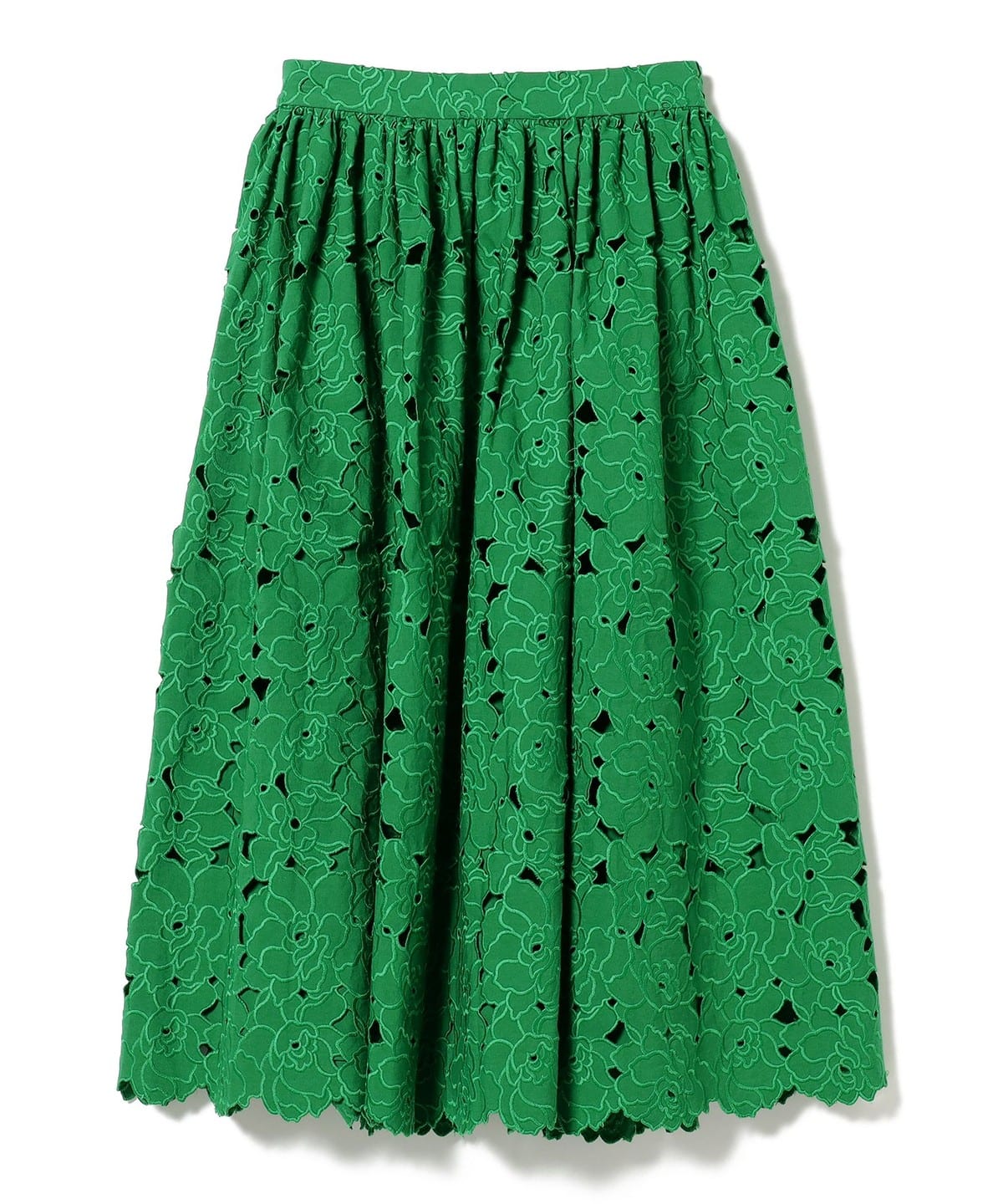 ERDEM フローラル スカート | グリーン | FARFETCH JP