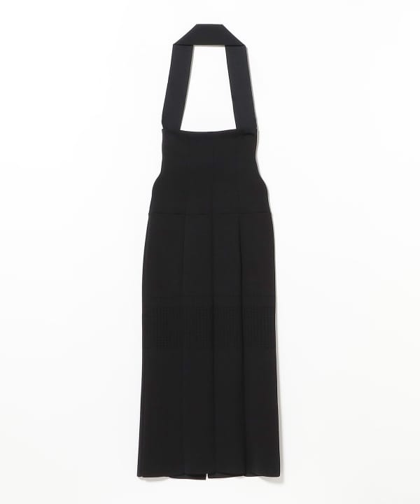 fetico ストラップニットロングスカート