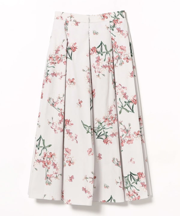 ERDEM / フラワー プリーツ スカート
