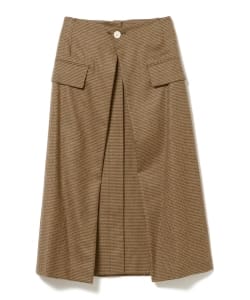 SAYAKA DAVIS / ハウンドトゥース タックスカート