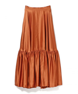 PLAN C / ヘム ギャザー スカート