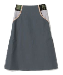 AKANE UTSUNOMIYA / トリコカラーポケット スカート