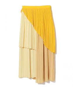 AKIRANAKA / レイヤー プリーツ スカート