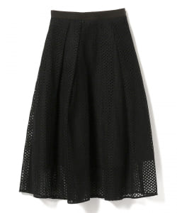 AKIRANAKA / メッシュ ギャザー スカート