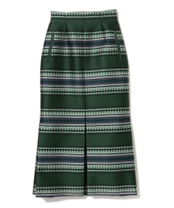 ▲Mame Kurogouchi / ジャカード マキシスカート