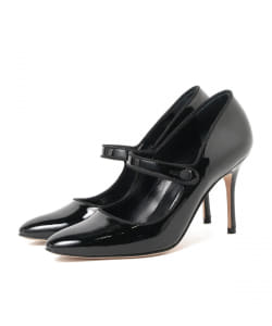 MANOLO BLAHNIK / CAMPY パテント メリージェーン パンプス