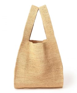 seya. / raffia shopper bag