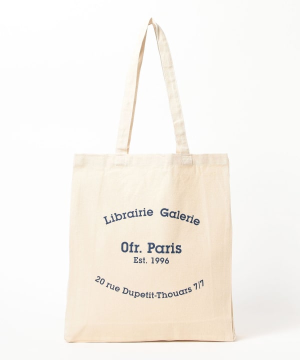 【別注】0fr. Paris × International Gallery BEAMS / プリント ブック バッグ