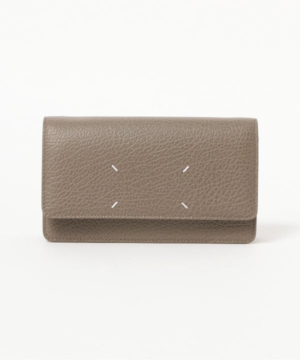 <WOMEN> Maison Margiela / Bicolor Leather Chain Wallet