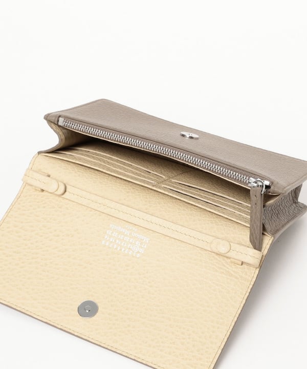 <WOMEN> Maison Margiela / Bicolor Leather Chain Wallet