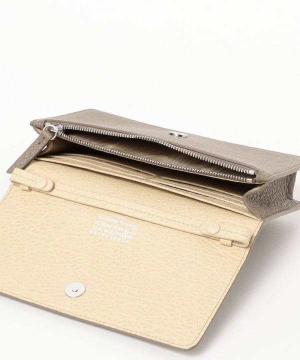 <WOMEN> Maison Margiela / Bicolor Leather Chain Wallet