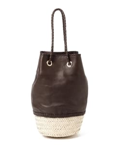 MAISON N.H PARIS / レザー バケットバッグ