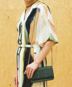 〈WOMEN〉Maison Margiela / レザー チェーン ウォレット